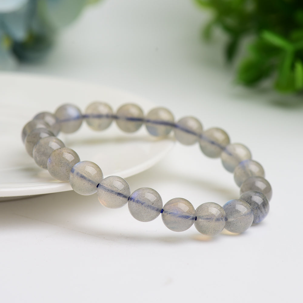 9.0mm High Quality Labradorite Bracelet Bulk Wholesale