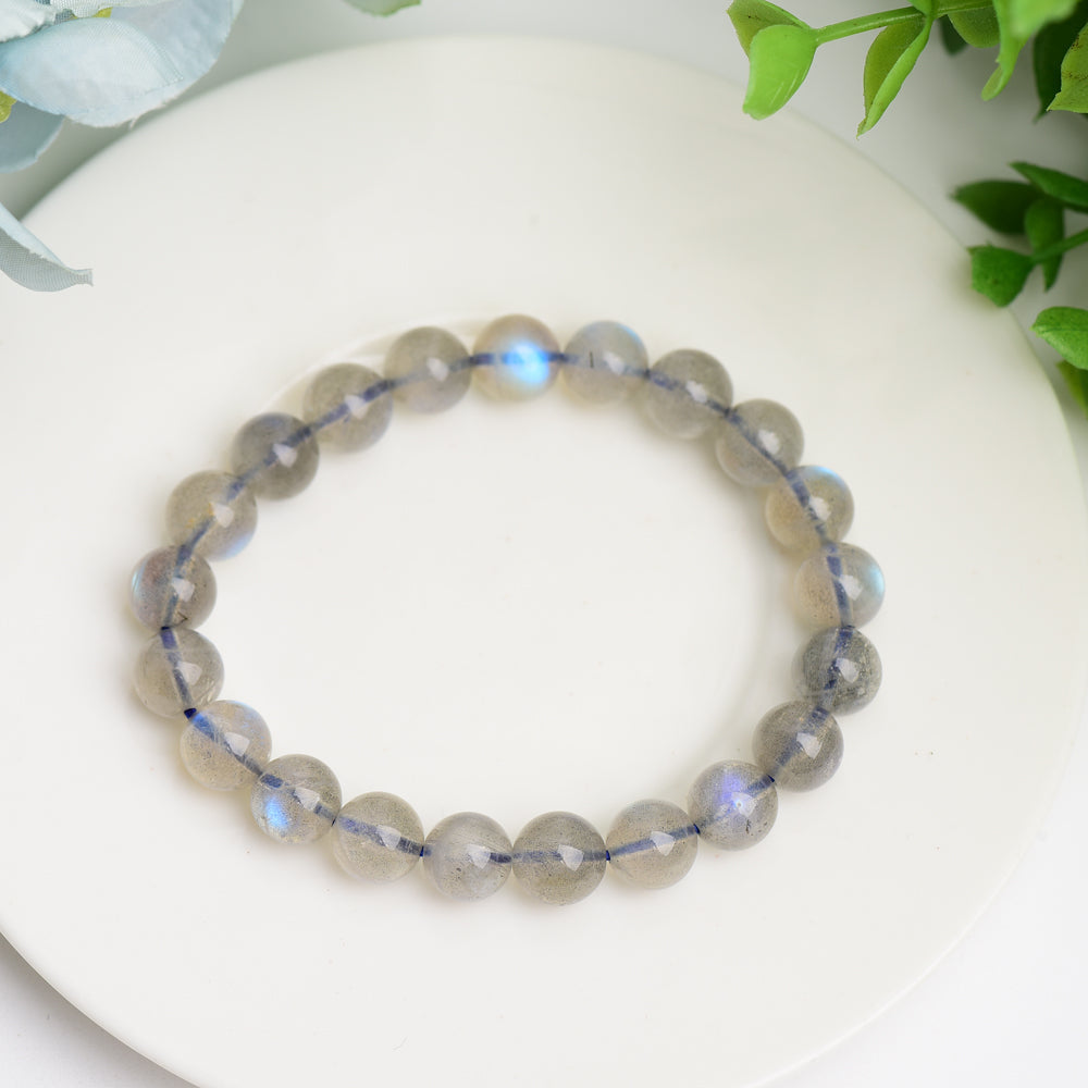 9.0mm High Quality Labradorite Bracelet Bulk Wholesale