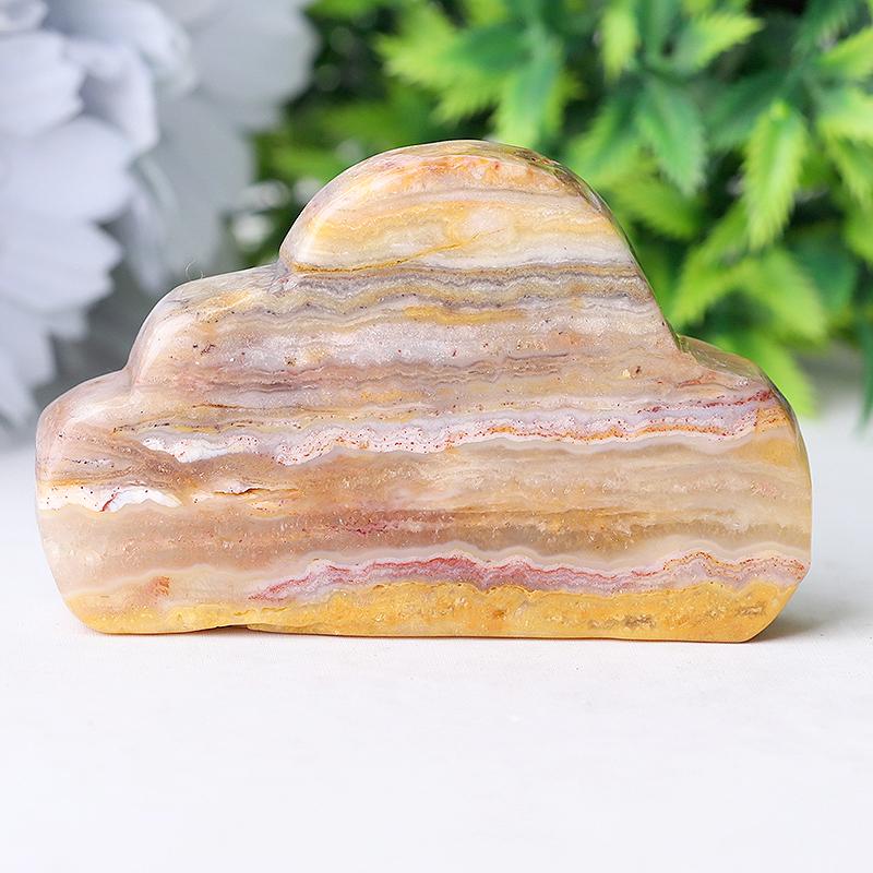 2.7" Crazy Agate Cloud Crystal Carvings Model Bulk Best Crystal Wholesalers