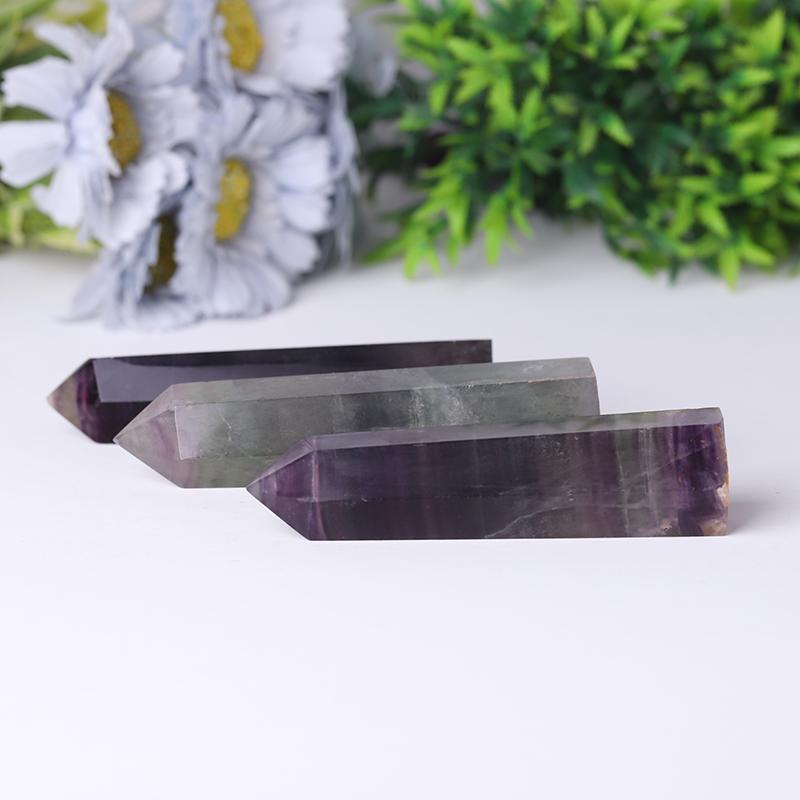 Natural Rainbow Fluorite Towers Points Bulk Collection Best Crystal Wholesalers