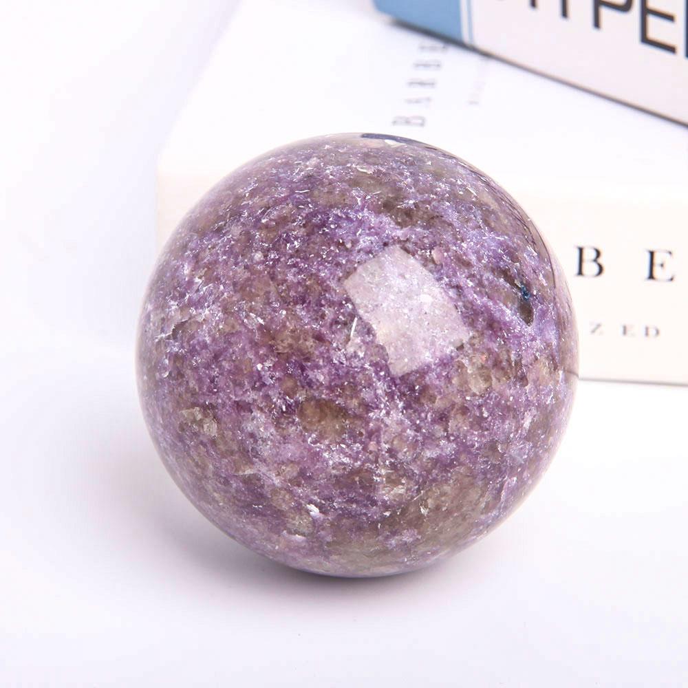 2.85” Lepidolite Sphere Best Crystal Wholesalers