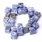 0.1kg Blue Spots Crystal Cubes bulk tumbled stone Best Crystal Wholesalers