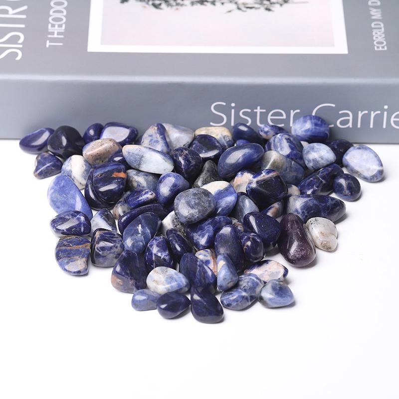 0.1kg Sodalite Crystal bulk tumbled stone Best Crystal Wholesalers