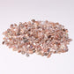 0.1kg 7-9mm Peach Moonstone Chips Crystal Chips for Decoration Best Crystal Wholesalers