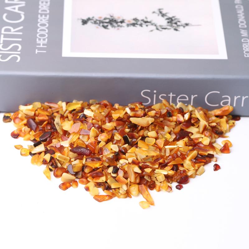 0.1kg Amber Crystal Chips Best Crystal Wholesalers