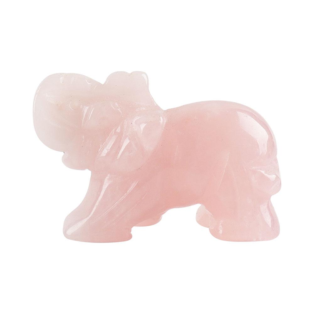 Carved Healing Crystals Gemstones Elephant Statue Figurine Animal Bulk Best Crystal Wholesalers