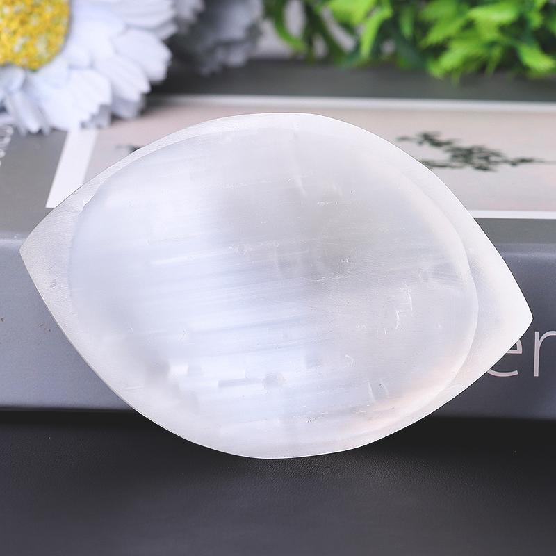 4.2" Polished Selenite Bowls Bulk Best Crystal Wholesalers