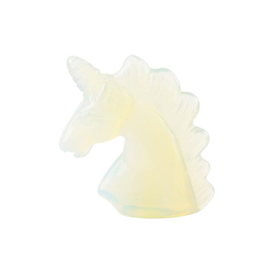 2" Opalite Crystal Carving Unicorn Animal Bulk Best Crystal Wholesalers