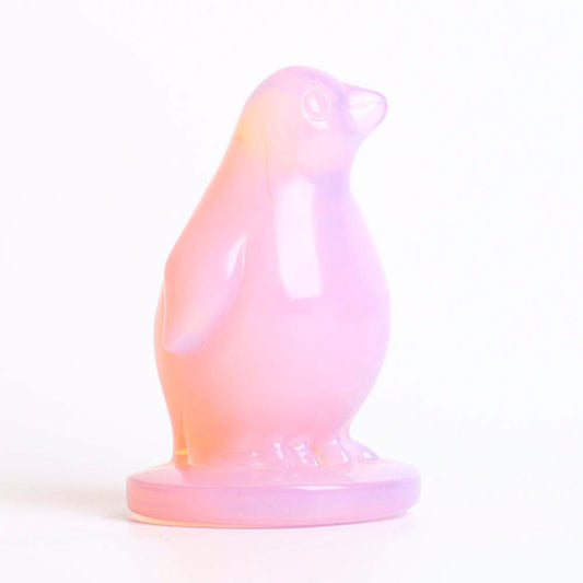 Opalite Penguin Crystal Carvings Best Crystal Wholesalers