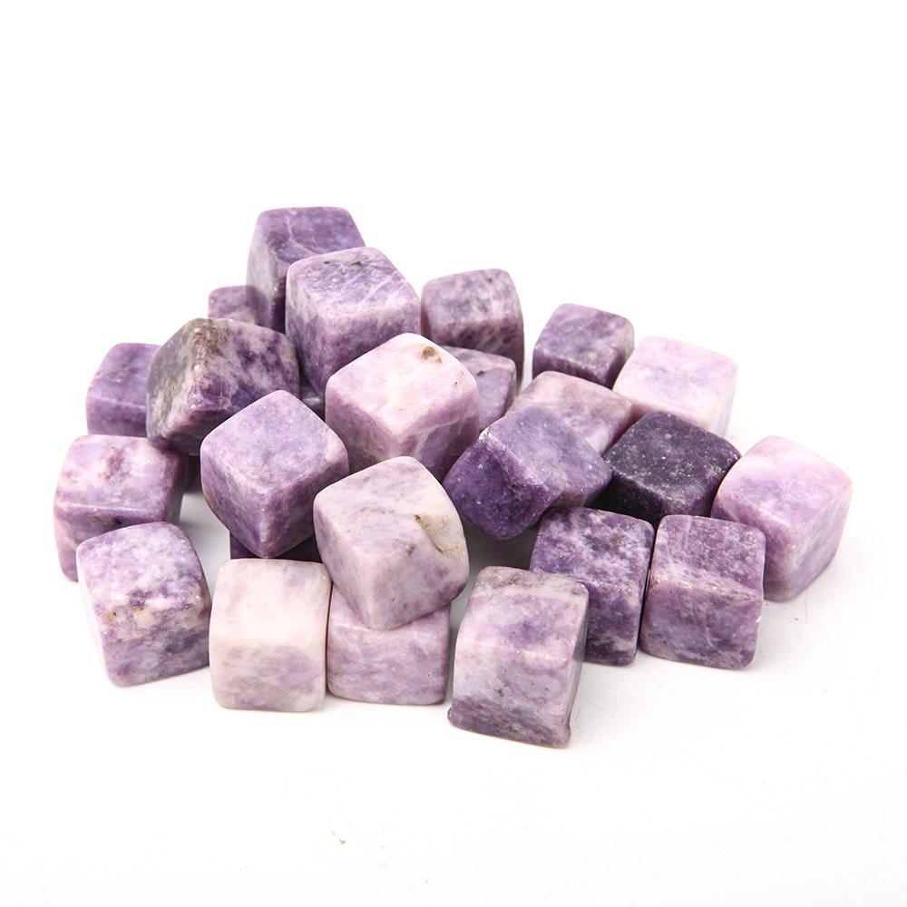 0.1kg Purple Mica Cubes bulk tumbled stone Best Crystal Wholesalers