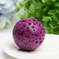 1.5"-1.8" Honey Comb In Ruby Crystal Sphere Bulk Crystal wholesale suppliers