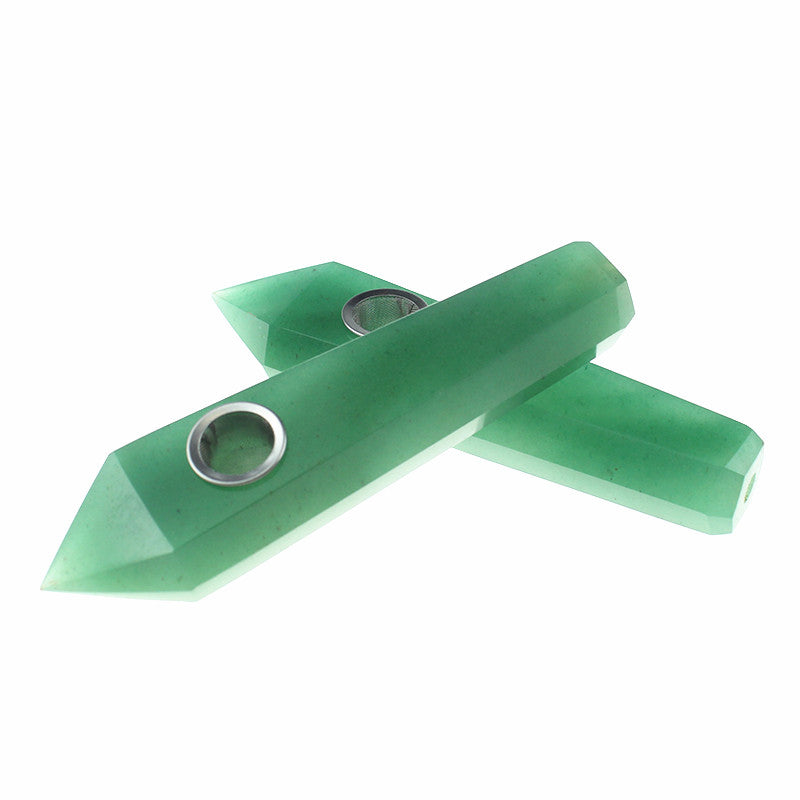 Aventurine Smoking Pipe wholesale support mixed customization