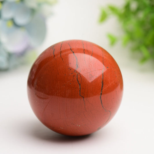 2.5"-3.0" Red Jasper Crystal Sphere Bulk Crystal wholesale suppliers