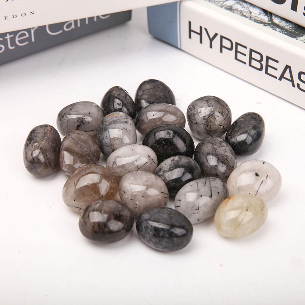 0.1kg Black Tourmaline bulk tumbled stone Best Crystal Wholesalers