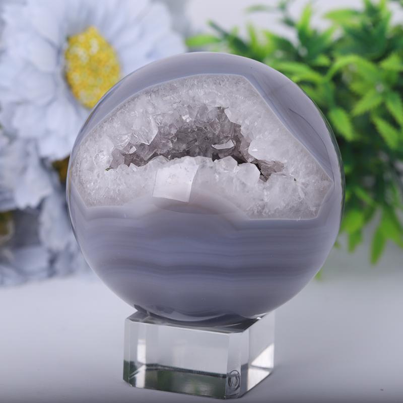 1.0"-4.5" Druzy Agate Sphere Best Crystal Wholesalers