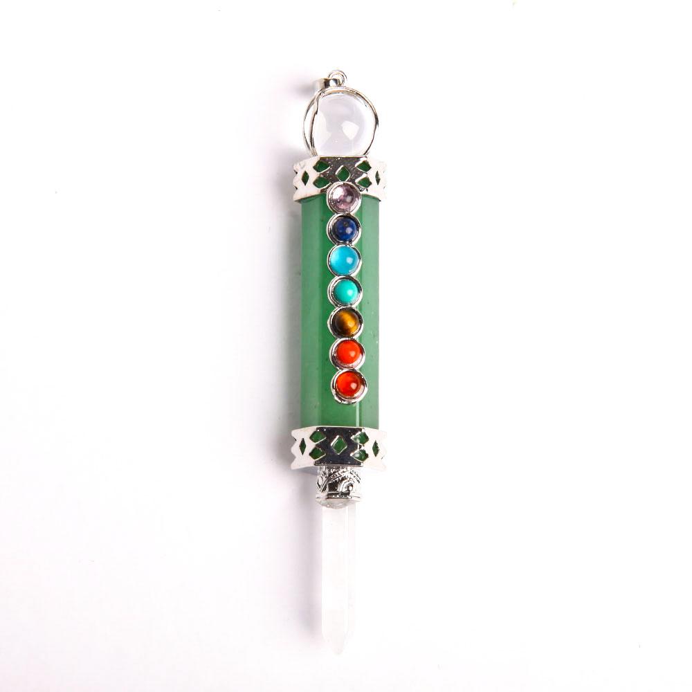 Crystal Jewelrys 7 Chakra Pendant Crystal Point Best Crystal Wholesalers