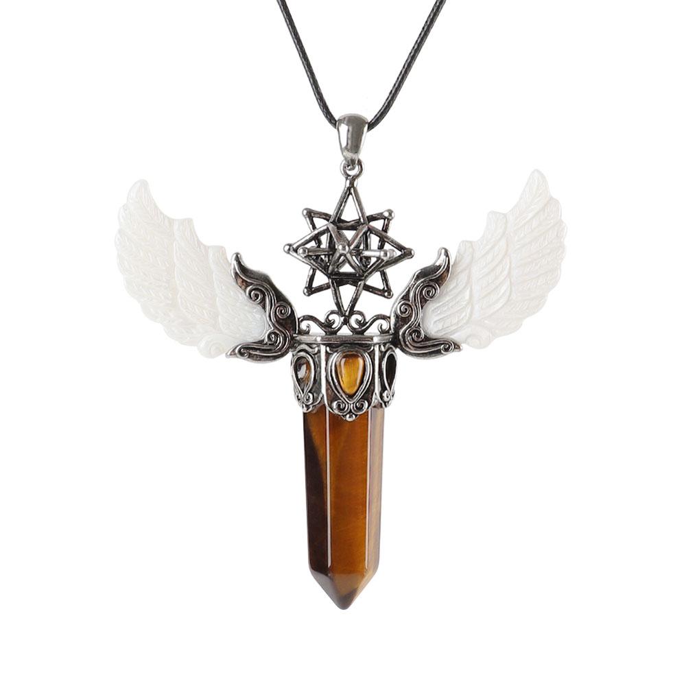 Crystal Point Vintage Wing Pendant Best Crystal Wholesalers