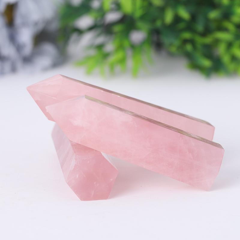 Natural Rose Quartz Towers Points Bulk Healing Best Crystal Wholesalers