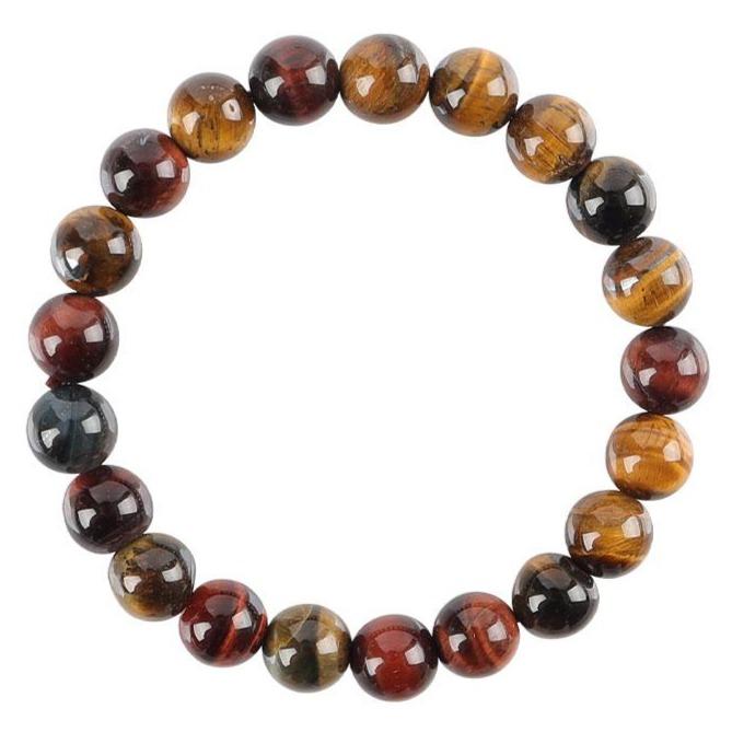 8mm Rainbow Tiger Eye Bracelet Best Crystal Wholesalers