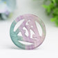 2.0" Rainbow Fluorite Horus Eye Crystal Carving Bulk WholesaleBest Crystal Wholesalers