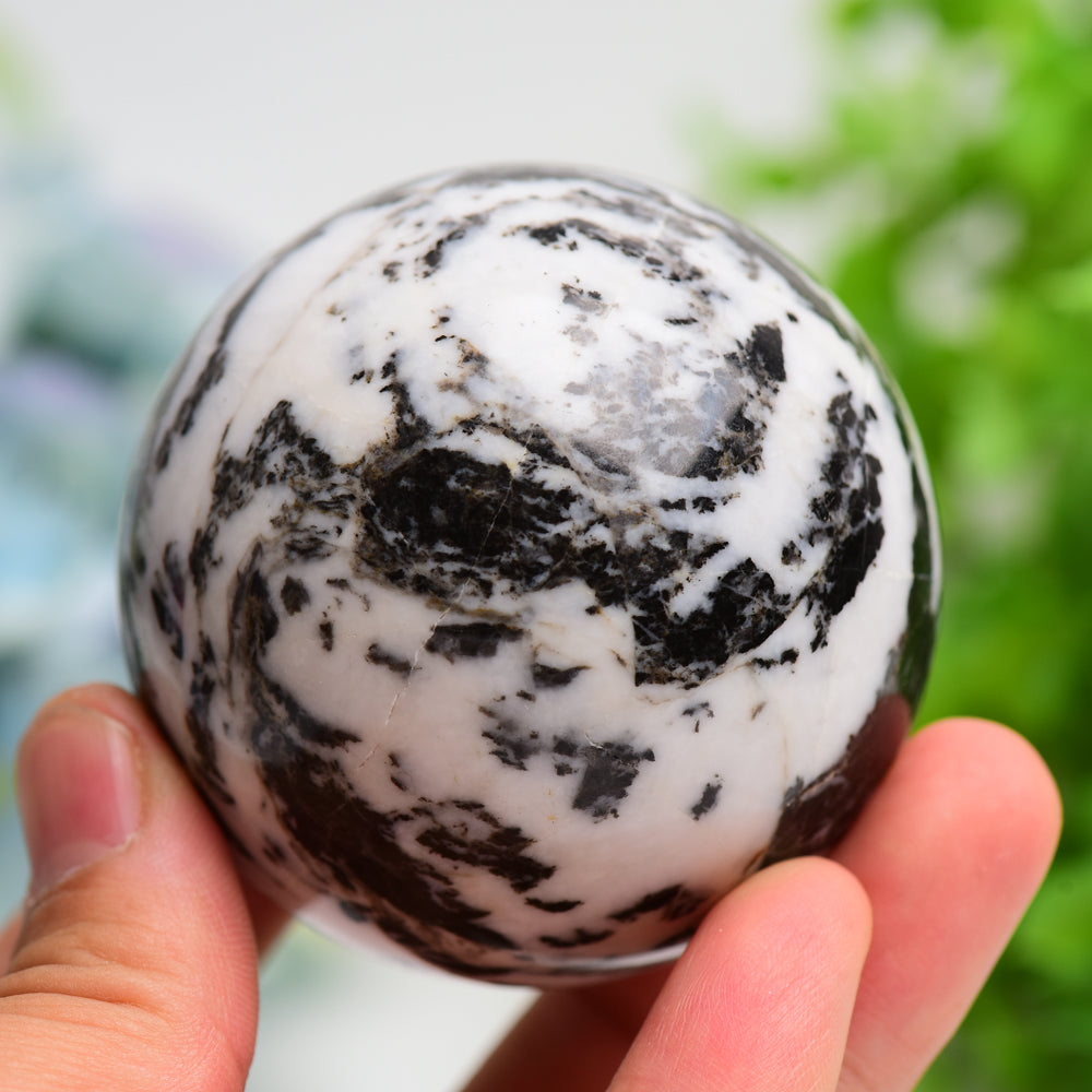 2.5"-4.0" Zebra Jasper Crystal Sphere Bulk WholesaleBest Crystal Wholesalers