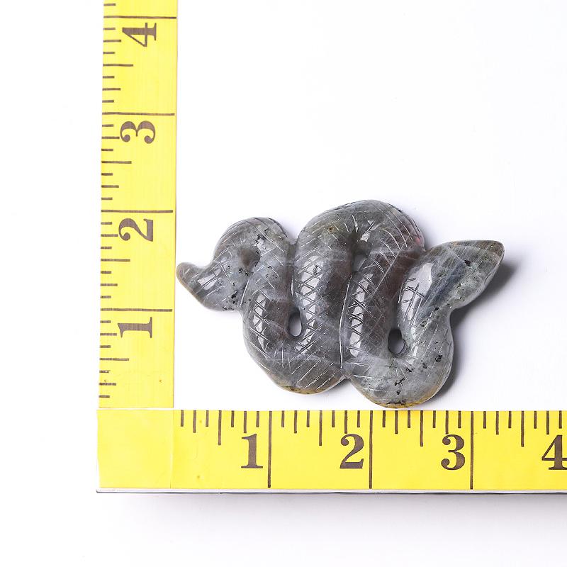 3.5" Labradorite Snake Crystal Carvings Animal Bulk Best Crystal Wholesalers