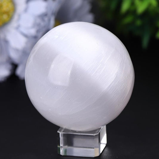 1.5"-4.5"Selenite Spheres Ball Bulk Best Crystal Wholesalers