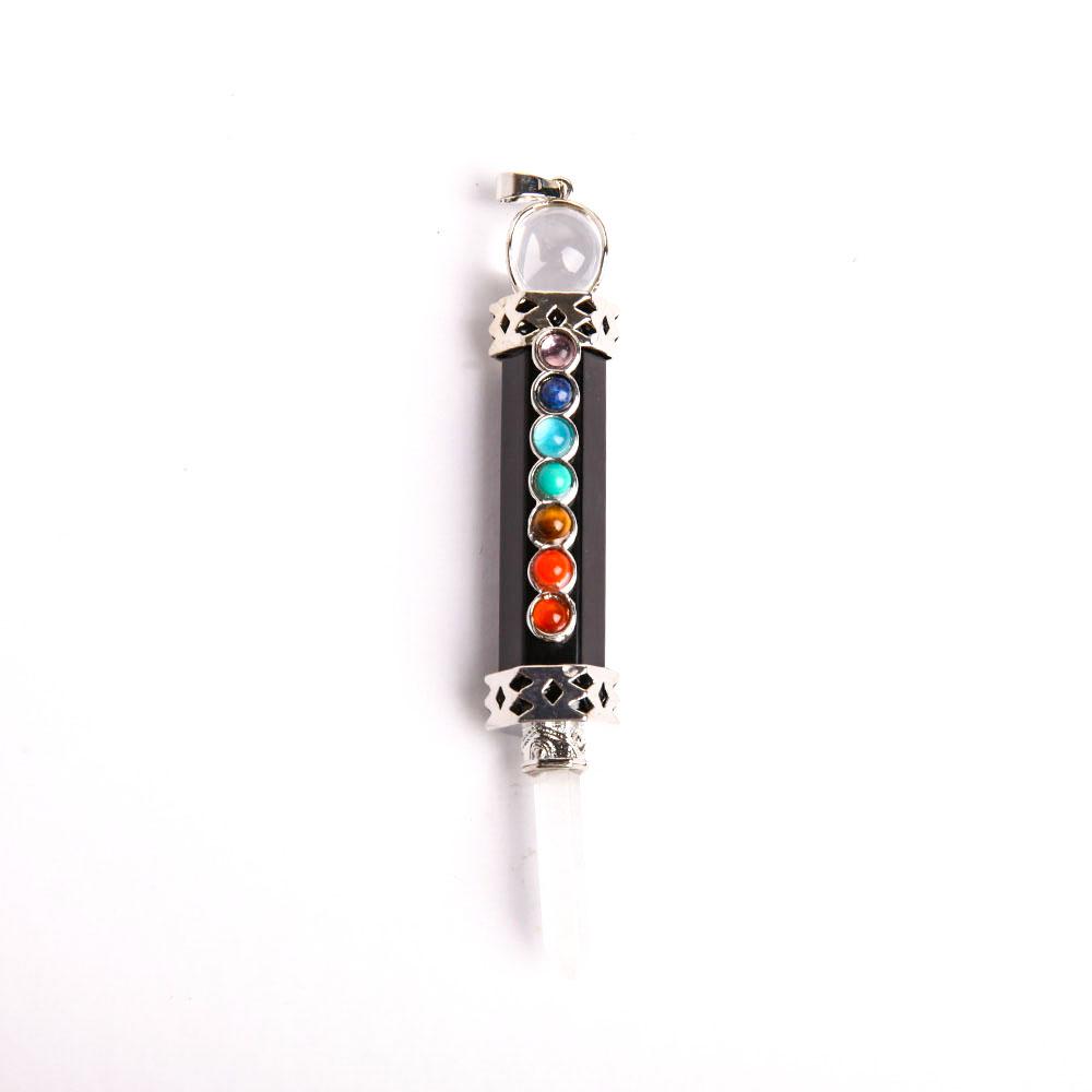 Crystal Jewelrys 7 Chakra Pendant Crystal Point Best Crystal Wholesalers