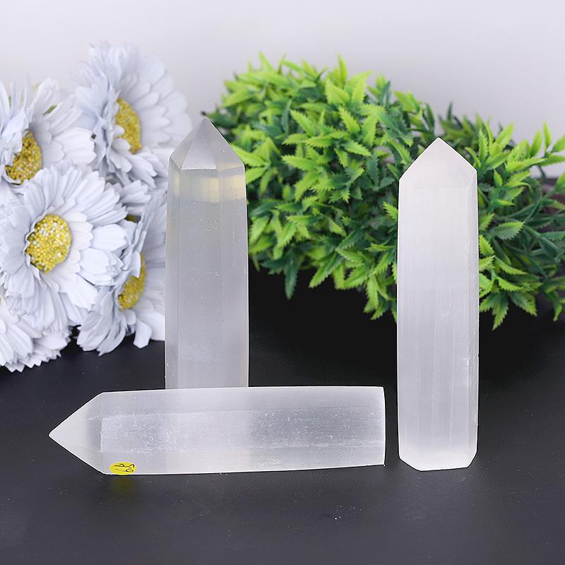 High Quality Selenite Points Healing Crystal Towers Points Bulk Best Crystal Wholesalers