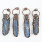 Natural Blue Kyanite Crystal Necklace Pendant For Woman Man Best Crystal Wholesalers