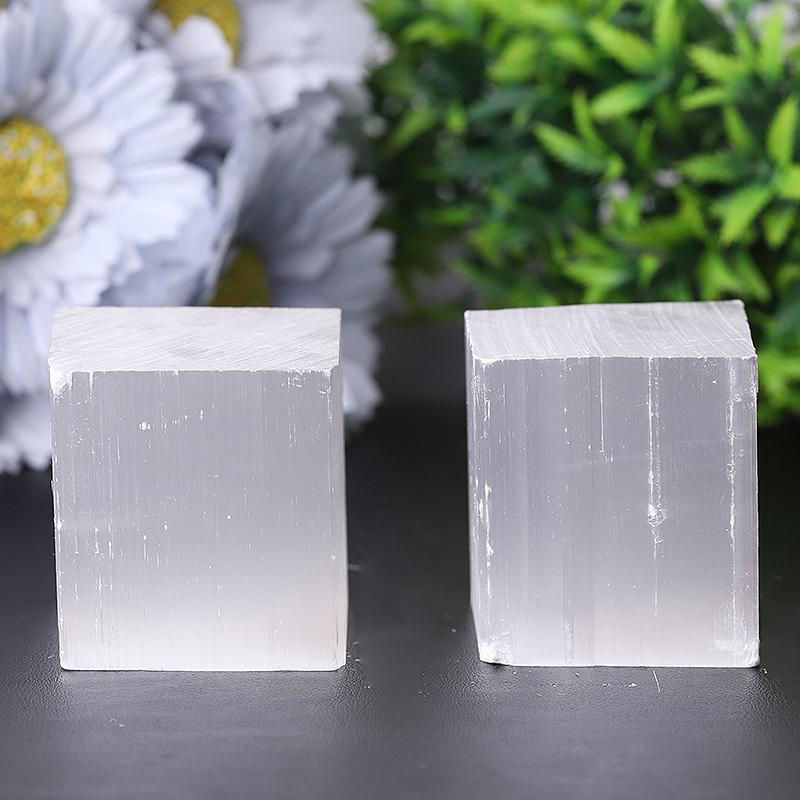 2" Selenite Cube Bulk Best Crystal Wholesalers