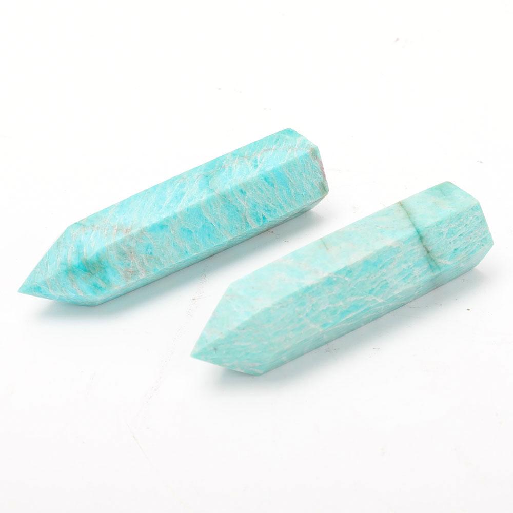 Set of 2 Amazonite Towers Points Bulk Best Crystal Wholesalers