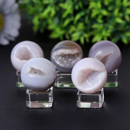 1.2"-4.0" Druzy Agate Sphere Best Crystal Wholesalers