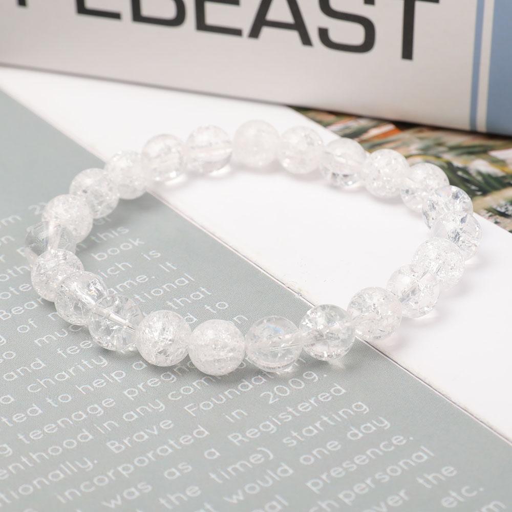 Crack Clear Quartz Bracelet Best Crystal Wholesalers