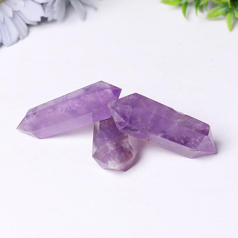 Natural Amethyst Double Terminated Towers Points Bulk Best Crystal Wholesalers