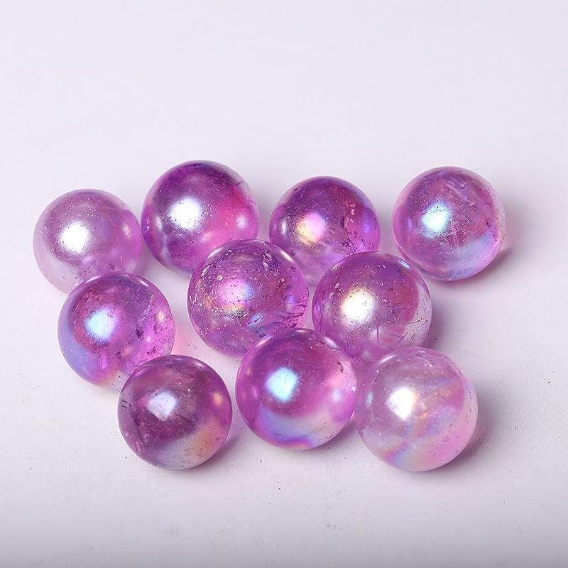 0.25kg Aura Purple Crystal Sphere Best Crystal Wholesalers