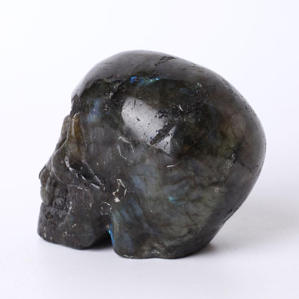 3" Larbradorite Crystal Carving Skull Best Crystal Wholesalers