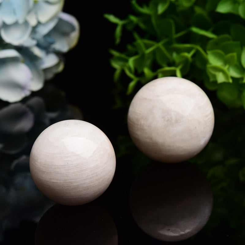 1.2"-2.0" White Moonstone Crystal Sphere Bulk Crystal wholesale suppliers