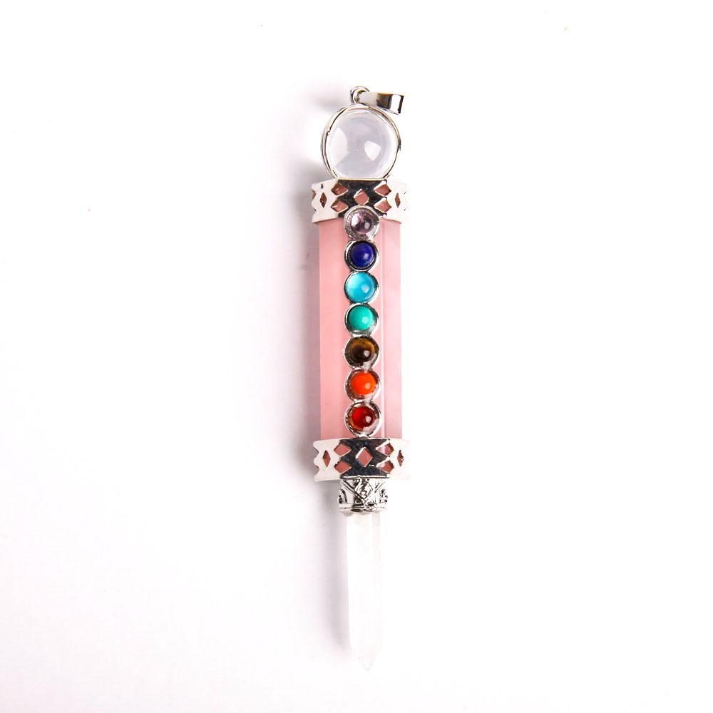 Crystal Jewelrys 7 Chakra Pendant Crystal Point Best Crystal Wholesalers