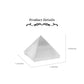 Rose Quartz Pyramid Carving