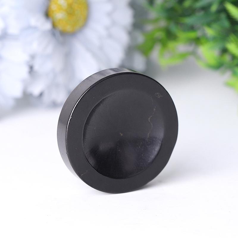 2" Shungite Sphere Holder-Round