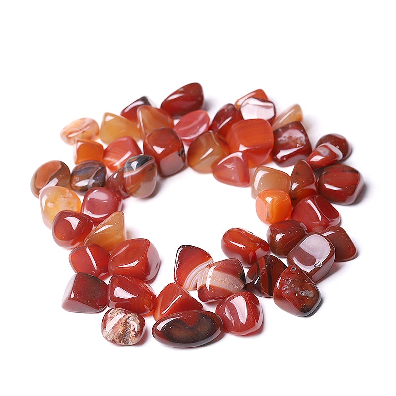 0.1kg Carnelian Crystal tumbled stone Best Crystal Wholesalers