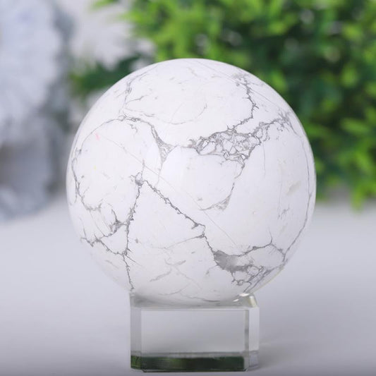 2.0"-4.0" Howlite Sphere Best Crystal Wholesalers