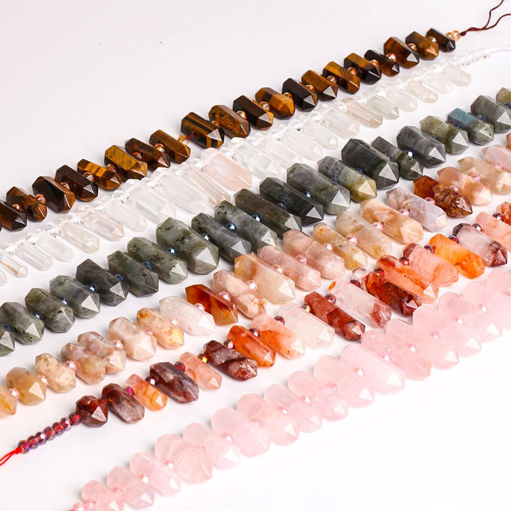 Natural Crystal Point Chain Strings Use for DIY Best Crystal Wholesalers