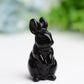 2.2" Rabbit Crystal Carving Animal Bulk Best Crystal Wholesalers
