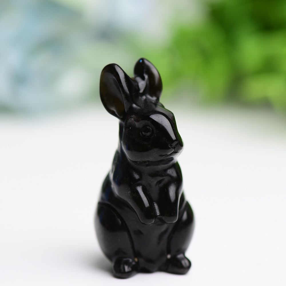 2.2" Rabbit Crystal Carving Animal Bulk Best Crystal Wholesalers