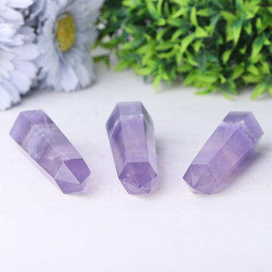 2.4"-4.5" Flourite Crystal Towers Points Bulk Best Crystal Wholesalers