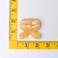 1.9" Orange Calcite Bow-Knot Crystal Carvings Best Crystal Wholesalers