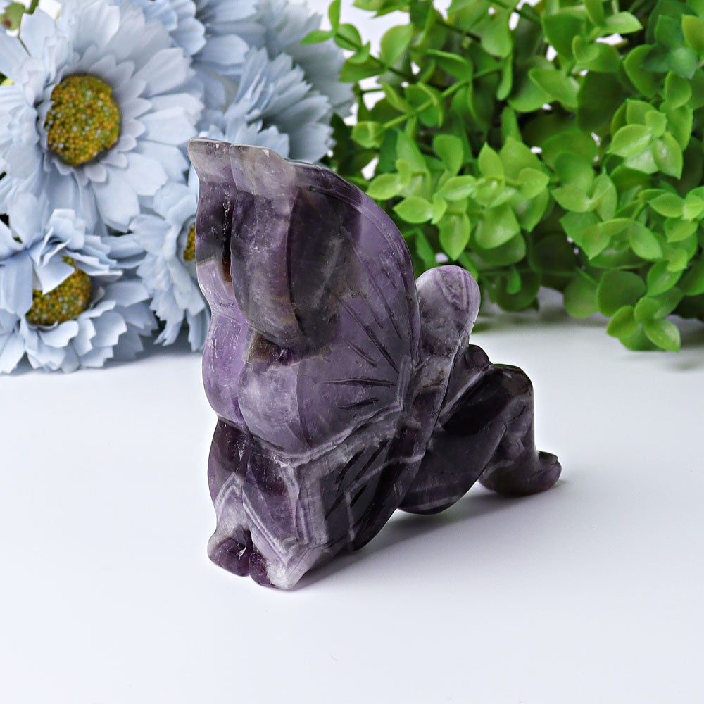 3.5" Dream Amethyst Fairy Crystal Carvings Best Crystal Wholesalers