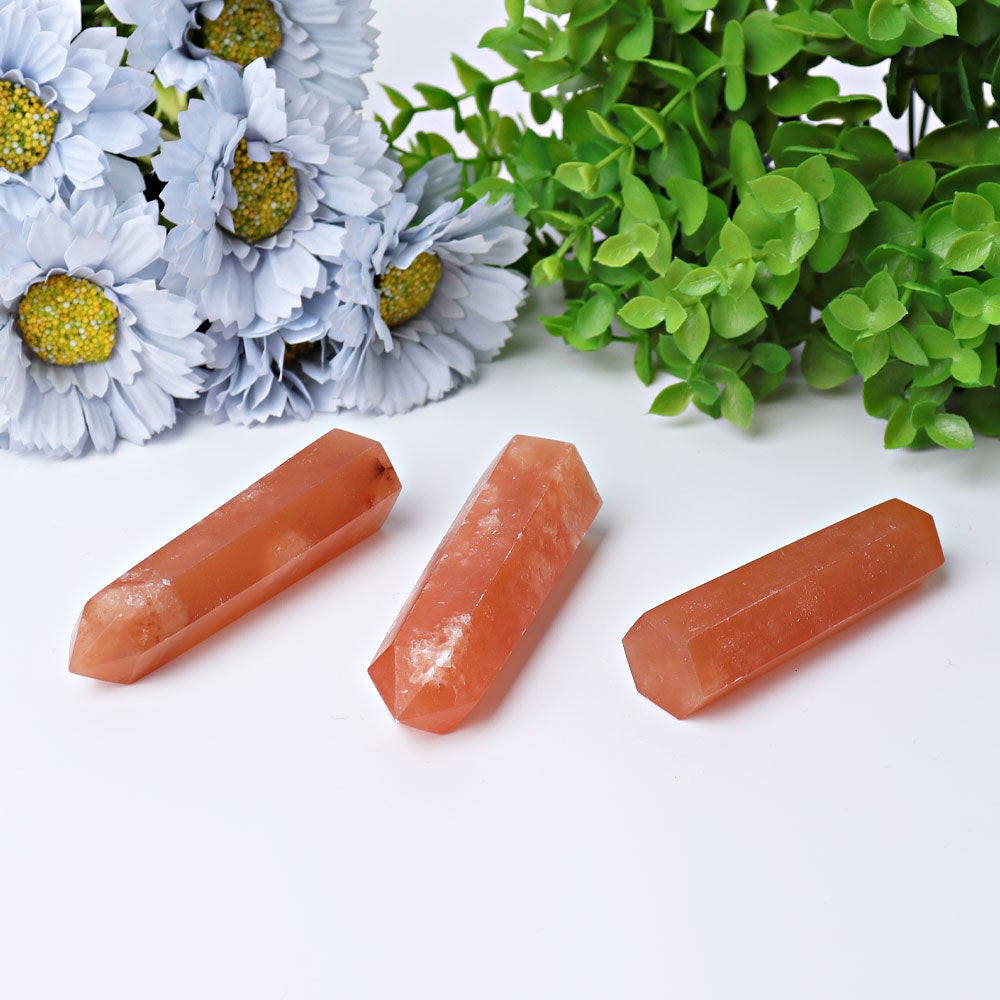 3"-4" Honey Calcite CrystalTowers Points Bulk Best Crystal Wholesalers